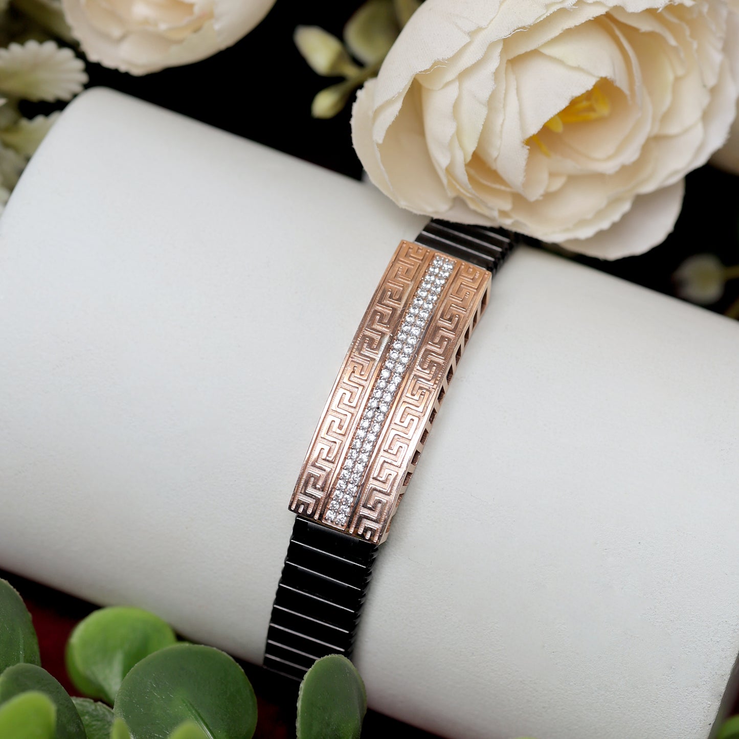 bracelet/Adjustable,Rose Gold Plated - varudijewellers