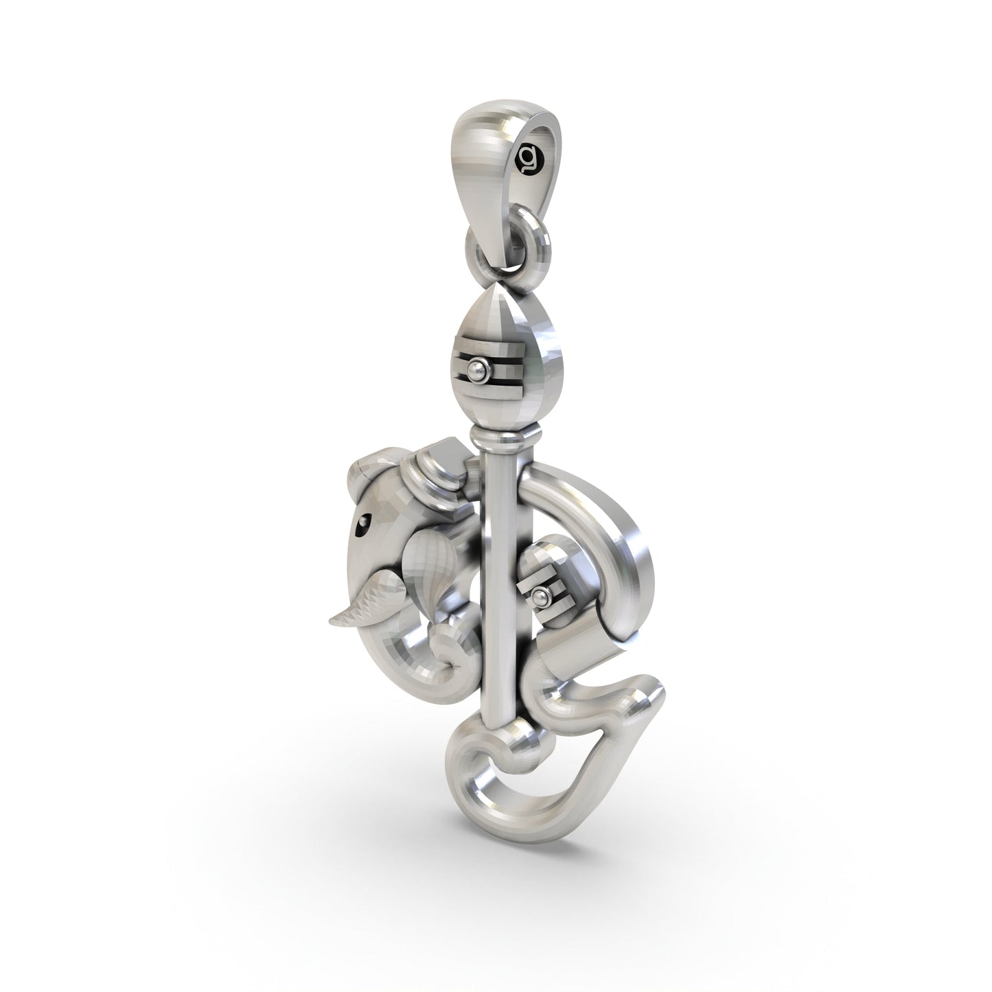925 Silver Murugan Vel Pendant – Divine Spear of Lord Kartikeya | Spiritual Protection & Victory Charm