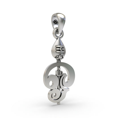 925 Silver Murugan Vel Pendant – Divine Spear of Lord Kartikeya | Skanda’s Sacred Weapon for Protection & Victory