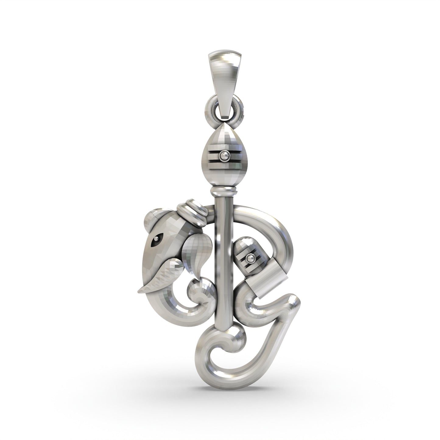 925 Silver Murugan Vel Pendant – Divine Spear of Lord Kartikeya | Spiritual Protection & Victory Charm