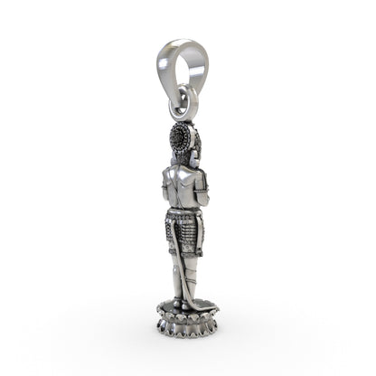925 Silver Hanumanji Pendant – Divine Strength & Protection | Lord Hanuman Spiritual Jewelry