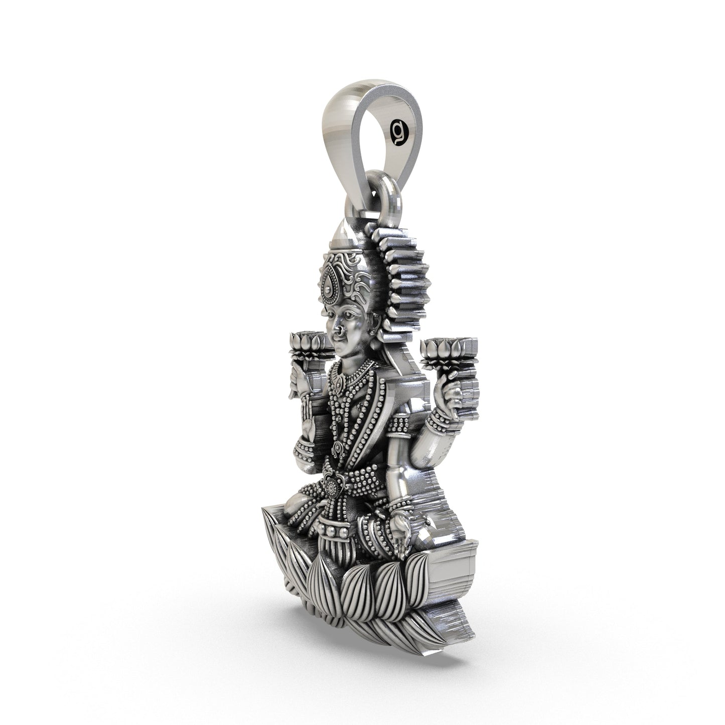 Lakshmi Maa Pendant – 925 Sterling Silver