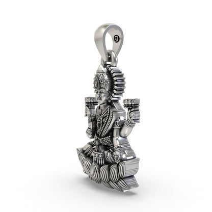 Lakshmi Maa Pendant – 925 Sterling Silver