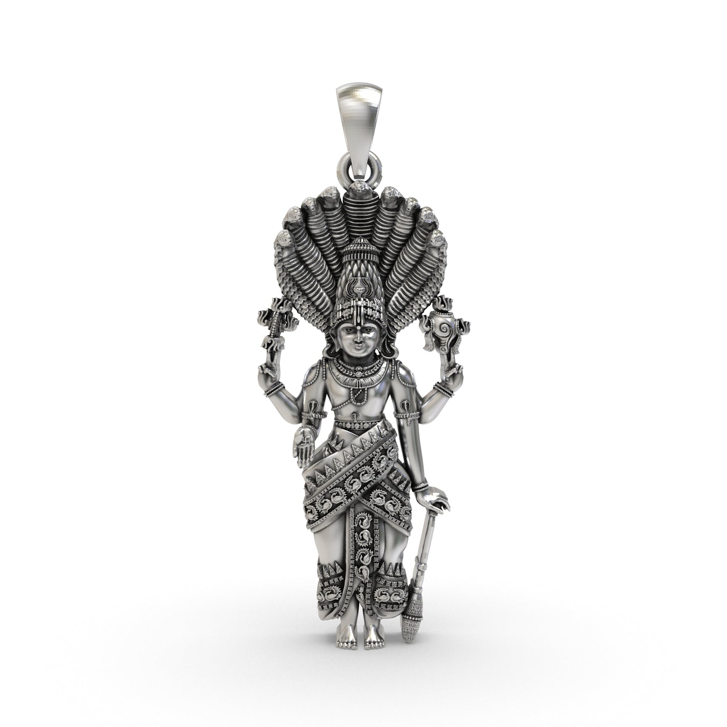 925 Silver Lord Venkateshwara Pendant