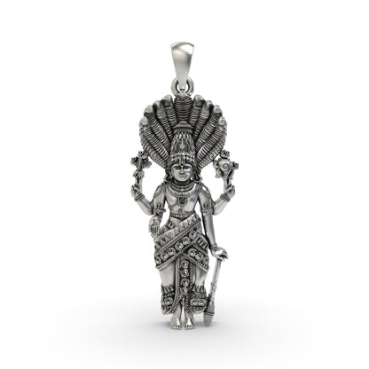 925 Silver Lord Venkateshwara Pendant