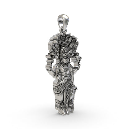 925 Silver Lord Venkateshwara Pendant