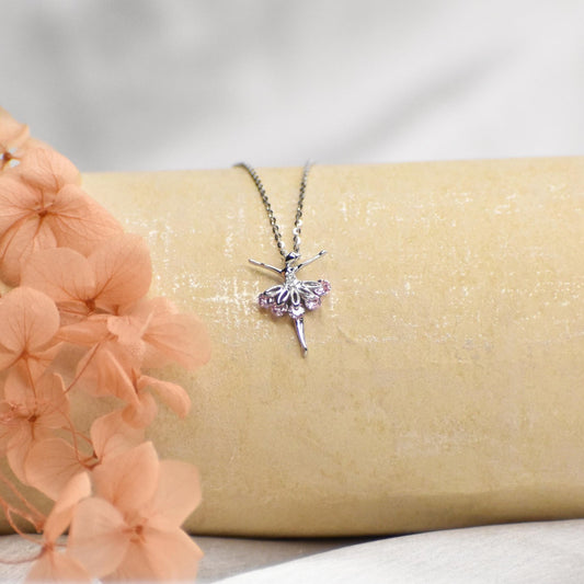Dancing Doll Sterling Silver Pendant Chain - varudijewellers