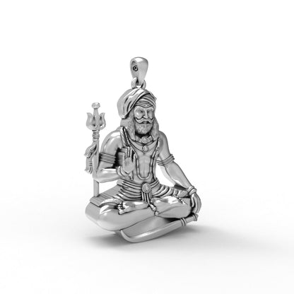 Jada Muniswaran Amman 925 Silver Pendant